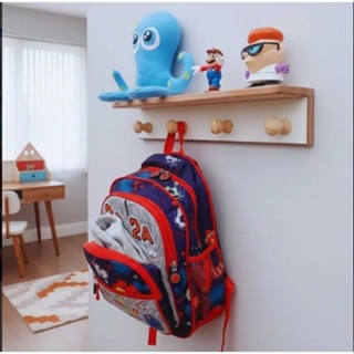 Suporte Pendurar Mochila Bolsas Quarto Infantil em Oferta na Shopee
