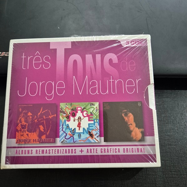 Cd	MPB Jorge Mautner Três Tons De Jorge Mautner Brasil Lacrado