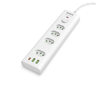 Extensão 20a bivolt 4 Tomadas Filtro De Linha 20 amperes 2 metros Com Usb e Tipo-C