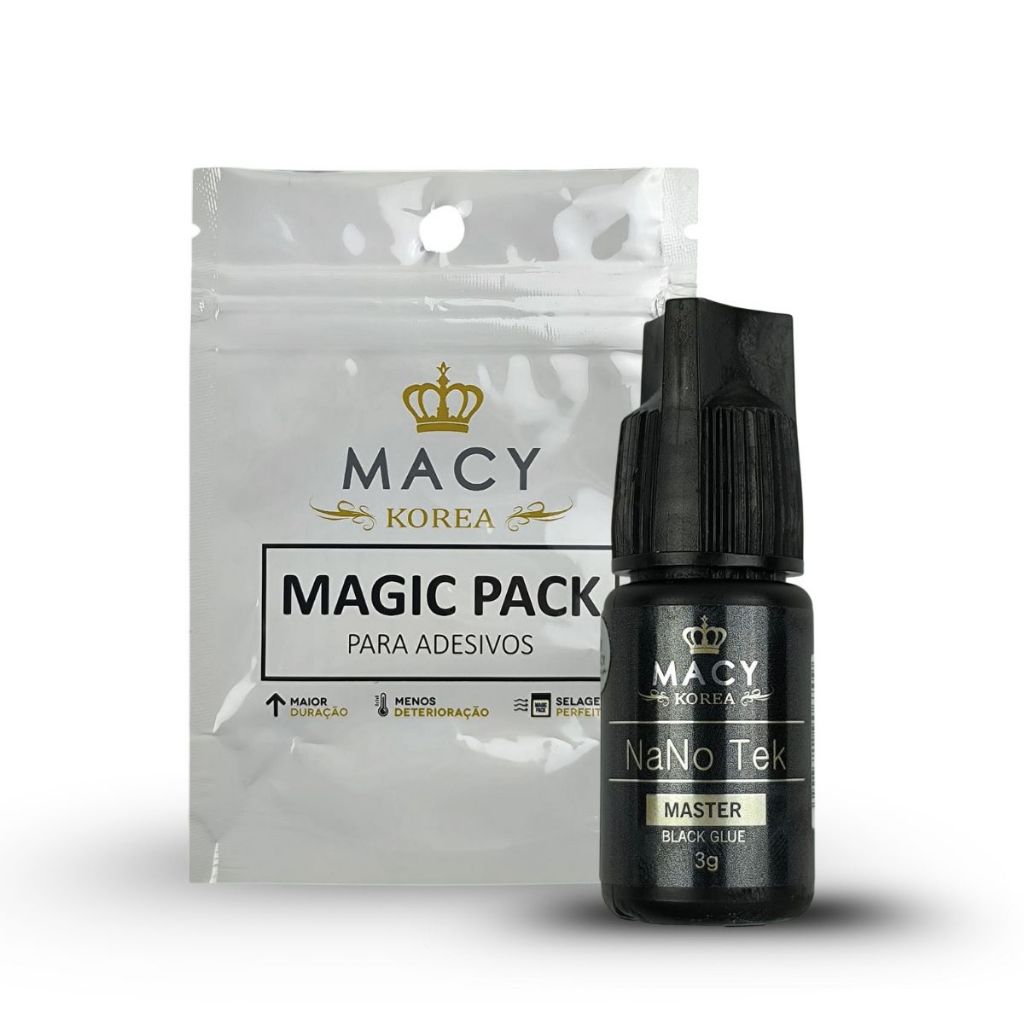 Cola Macy Nano Tek 3g Extensão de Cílios Secagem Rápida