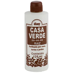 Fertilizante Casa Verde Raiz NPK 08-08-08 120 mL