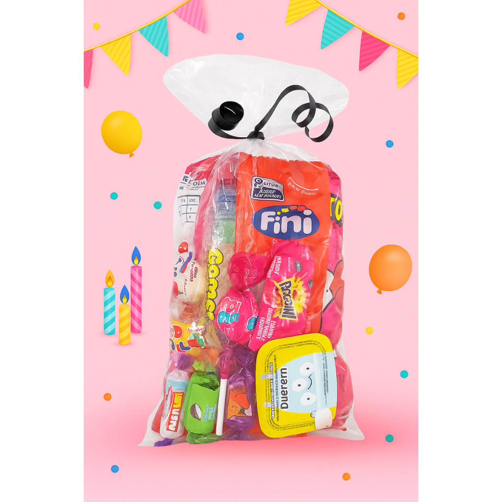Kit Sacolinha saquinho surpresa lembrancinha festa infantil festa escolar dias das crianças Guloseimas