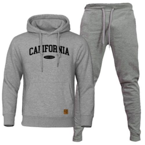 Conjunto De Frio Moletom Flanelado Premium Quente Grosso Confortável California Masculino Lançamento