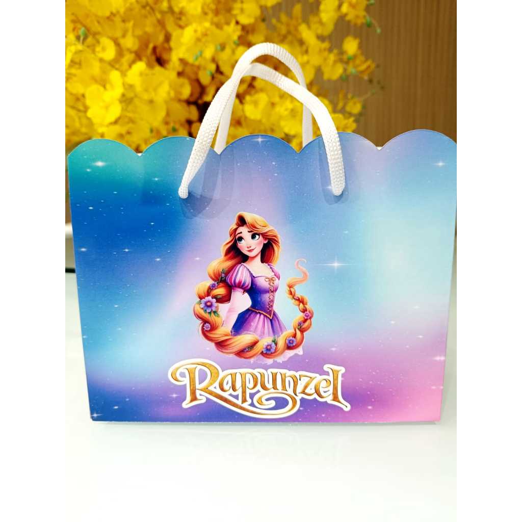 SACOLINHA Rapunzel Enrolados Personalizado | Sacolinha | Lembrancinha | Aniversário