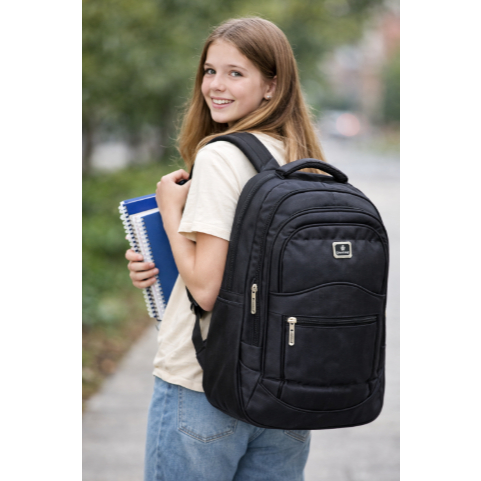 Mochila multiuso  Impermeável. Super Resistente. Bonita. Cores: Preto, Azul, Vinho e Marrom