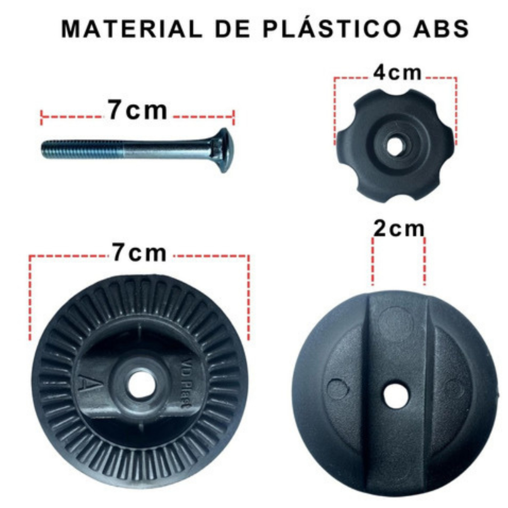 Catraca/ Engrenagem Trava para Pedestal De Suporte De Teclado — imagem 2 de 2