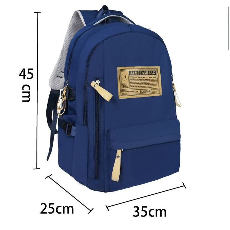 Mochila Retrô Americana Unissex Grande Capacidade Adequada Escola Universitário Casual X236 VT