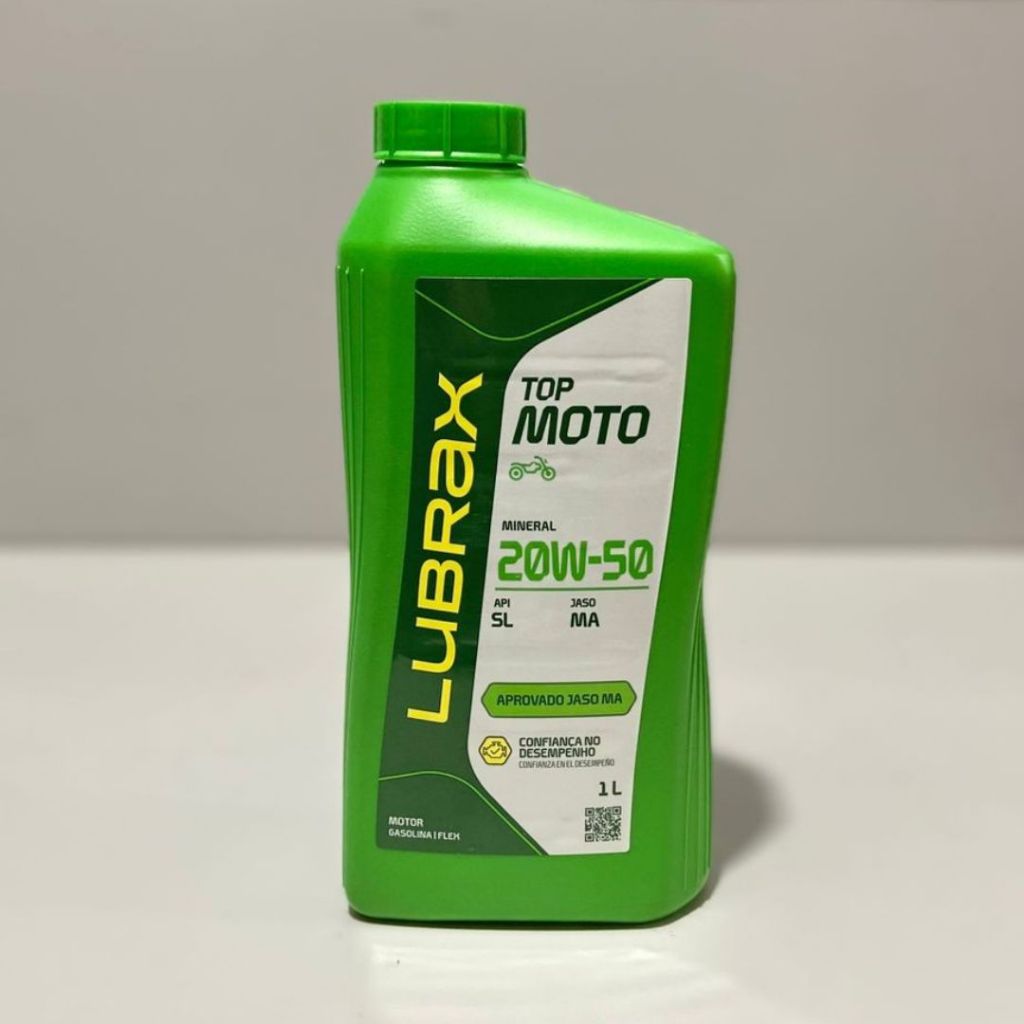 Óleo Lubrax Moto 4T 20W50 Mineral 1L em Oferta na Shopee
