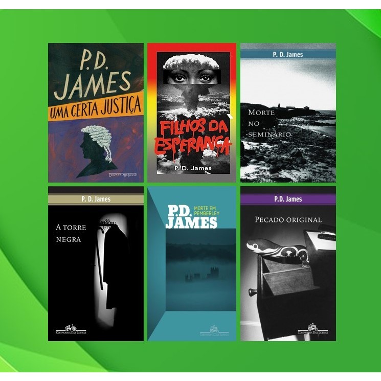 Coleção P. D. James - Morte no Seminário / Uma Certa Justiça / Filhos da Esperança / Pecado Original