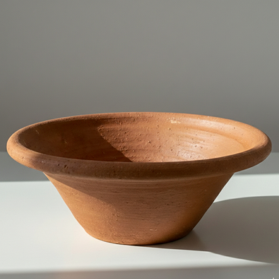 Alguidar Barro Artesanal 30Cm Artigos Religião Umbanda Candomblé Axé Rituais Oferenda em Oferta na Shopee