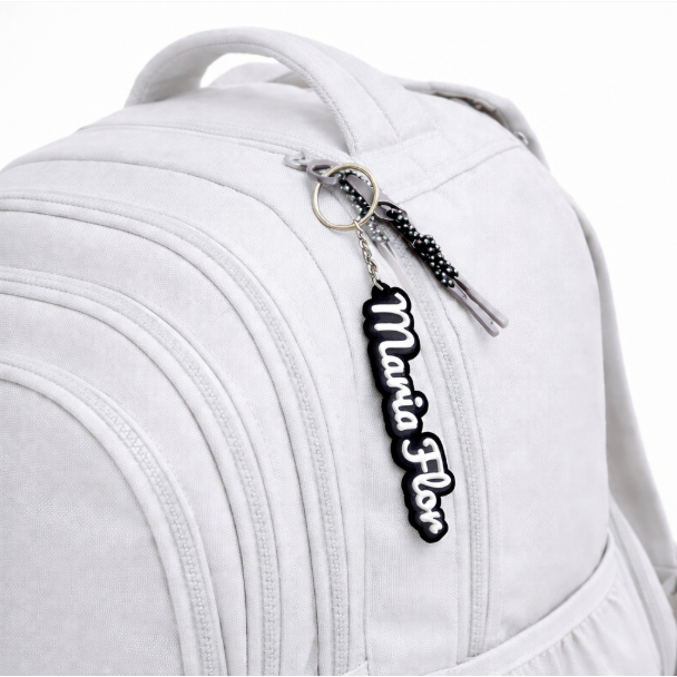 Chaveiro Personalizado Nome | Chaveiro de identificação para mochilas e bolsas