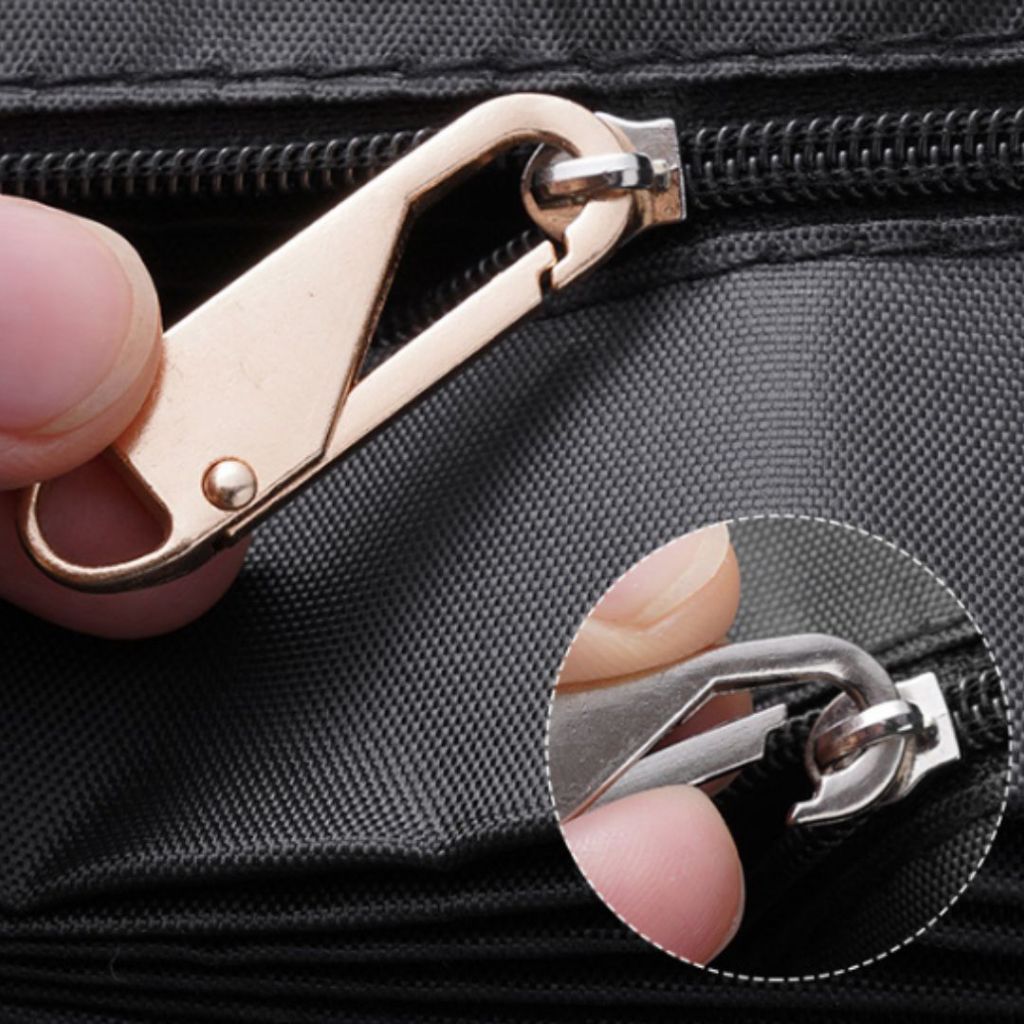 Puxador zíper 3,7cm metal Gancho Multiuso Compacto Mini Mosquetão universal reparo conserto bolsas mochilas casaco em Oferta na Shopee