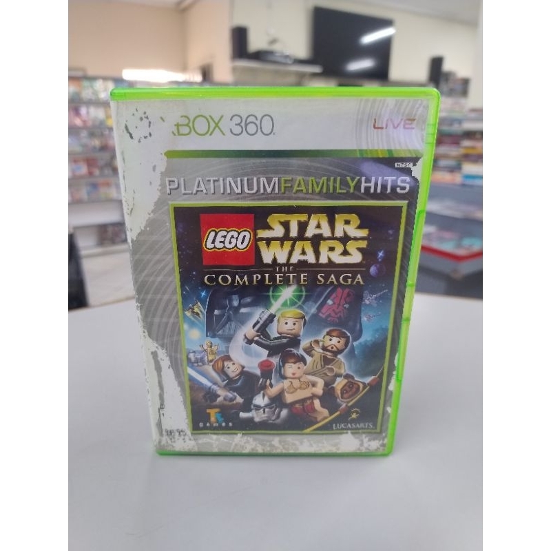 Jogo Lego Star Wars: The Complete Saga (Com Detalhe na Capa) - Xbox 360 Original