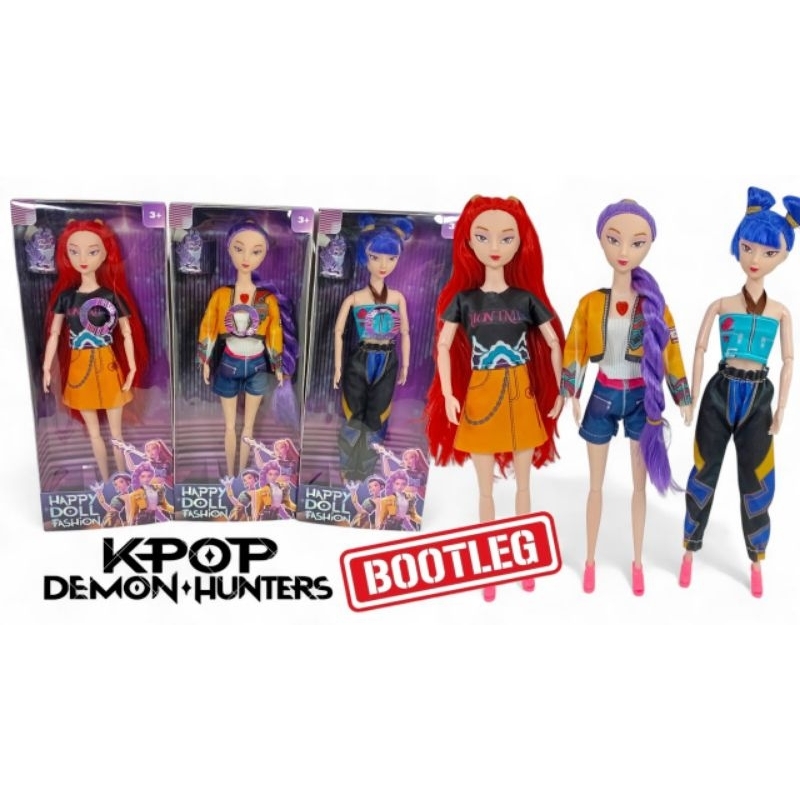 Boneca K-Pop 11 com Luz e Música