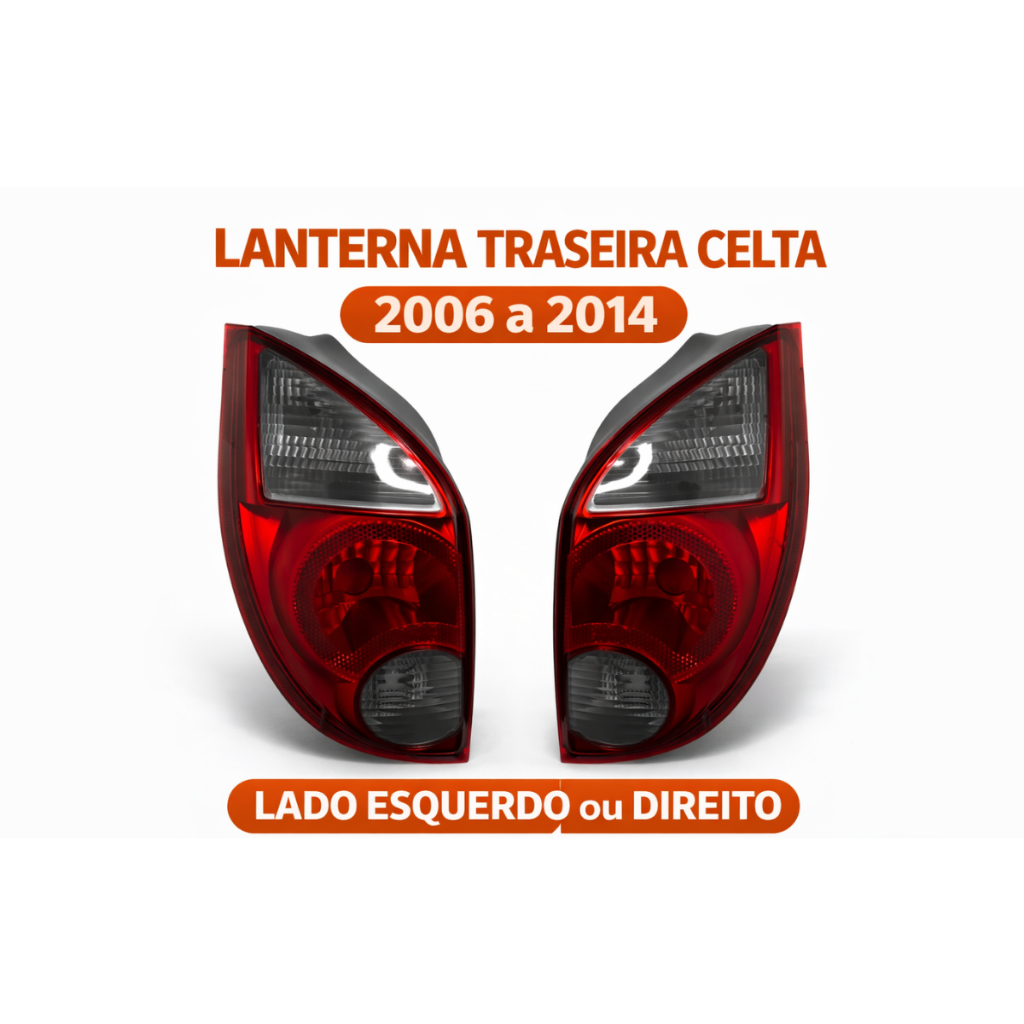 Lanterna Traseira Celta Life LS LT Spirit Energy 2006 07 08 09 10 A 2014
