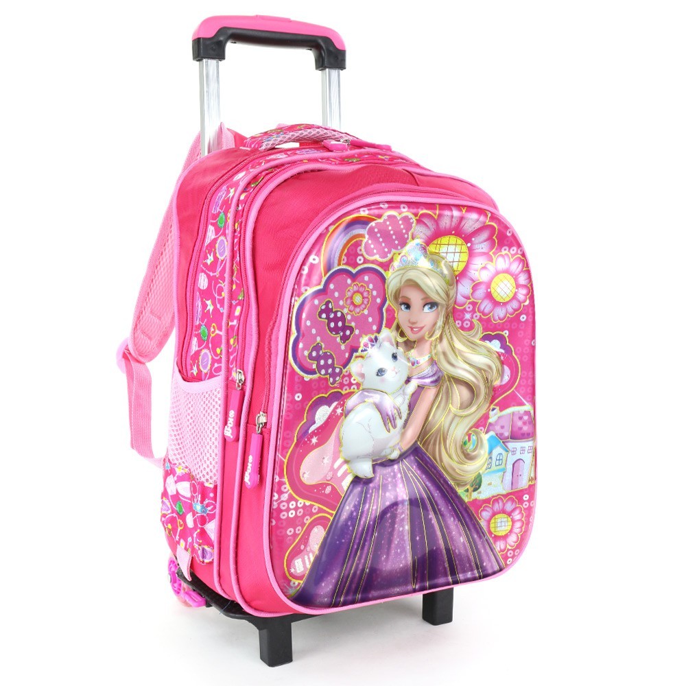 Mochila Infantil De Rodinhas Coleção Dinossauros