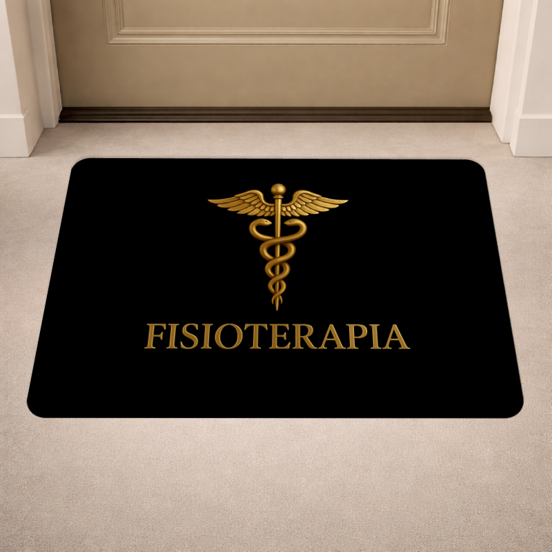 Tapete de Porta Antiderrapante - Fisioterapia - Entrada - 40x60 - Profissão - Fisio - Fisioterapeuta em Oferta na Shopee