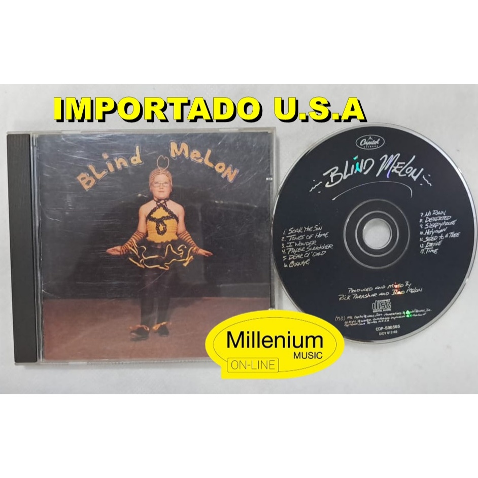 CD Blind Melon – Blind Melon 1992 Importado U.S.A Raro Original Gravadora Ótimo Estado