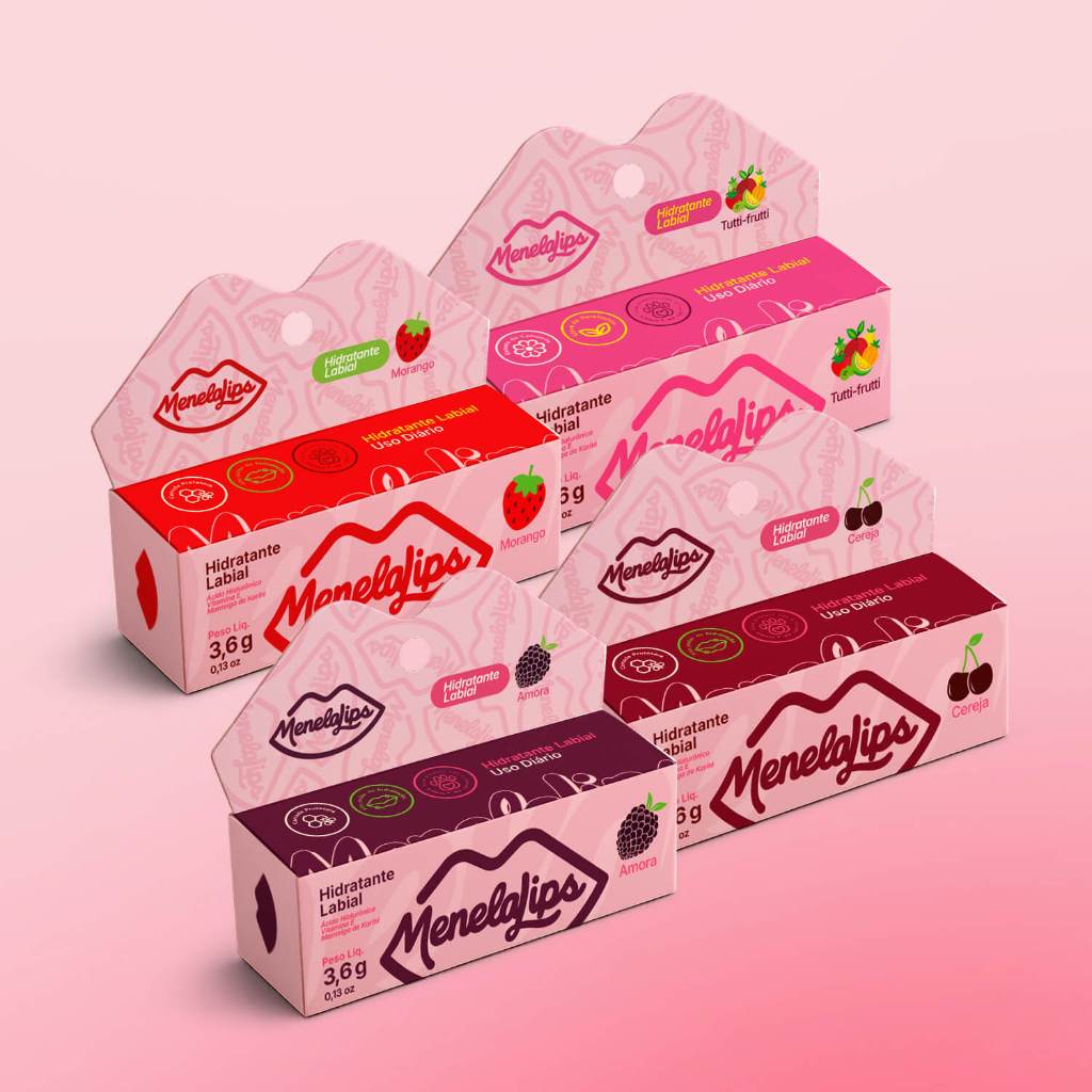 Balm Hidratante Labial Menelalips Profissional Hydra Gloss Nano Lips