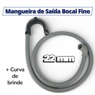 Mangueira Saída de Água 2metros Bocal fino para Lava Louças e Máquinas Compativeis em Oferta na Shopee