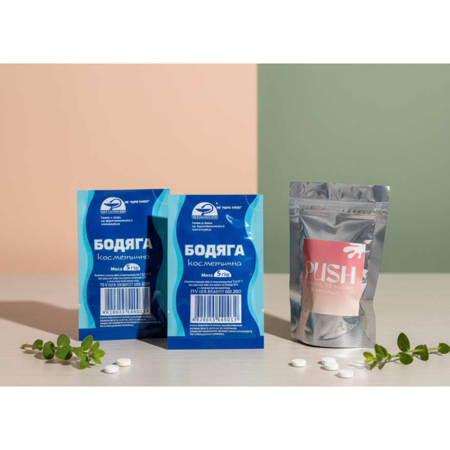 Kit 2 Peeling de Algas Marinhas com Calmante Pós Original