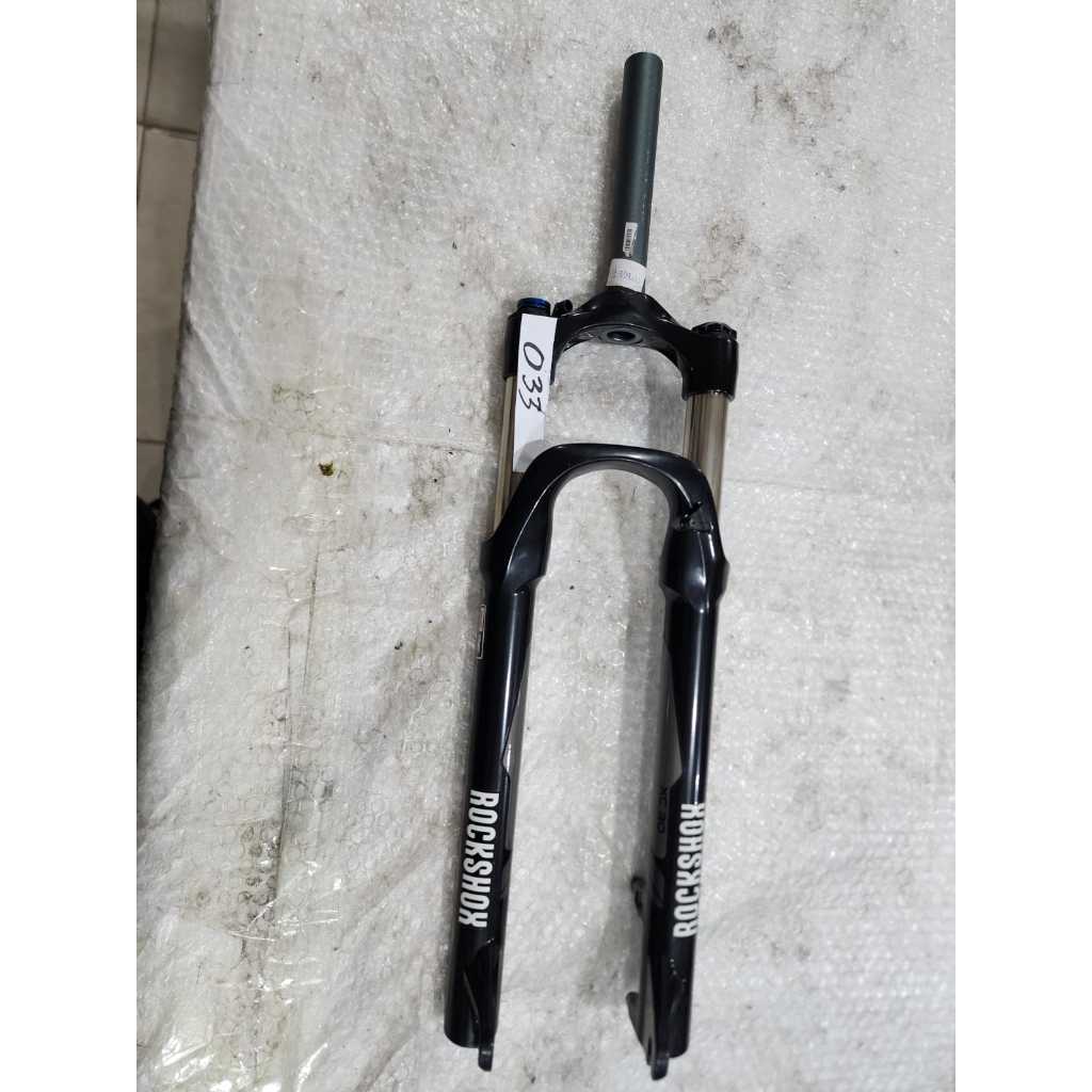 suspensao 33 xc30 27,5 rockshox espiga 24cm 28,6mm over para uso de trava no gidon NAO INCLUSA imagens reais