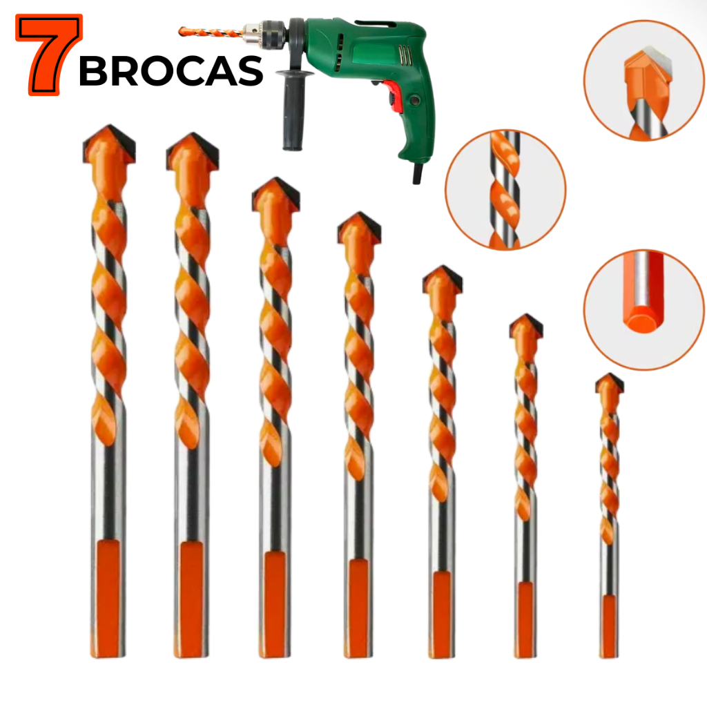 Broca de carboneto profissional de 3-12mm em Oferta na Shopee