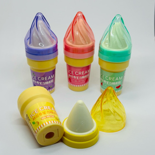 Borracha com Apontador Sorvete Ice Cream 2 em 1 Fofa Kawaii material escolar volta as aulas em Oferta na Shopee