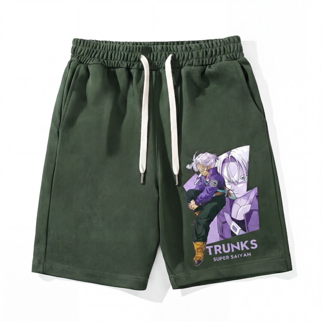 Bermuda Moletom Dragon BZ Trunks Super Aftersoul Unissex Plus Size P ao G6 100% Algodão