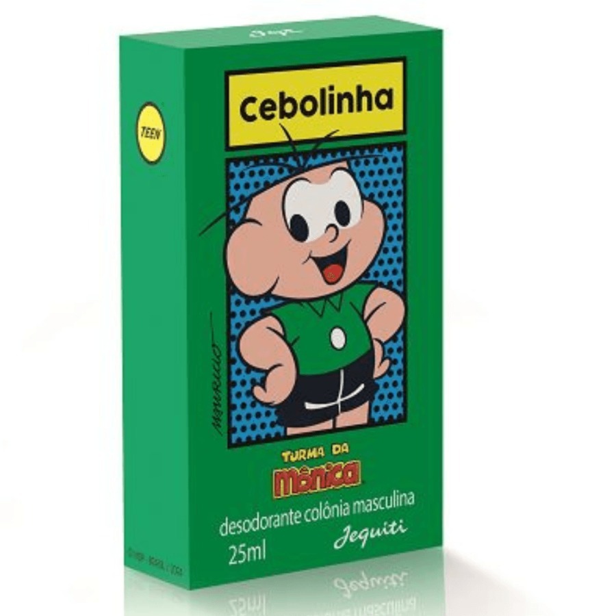 Colônia Cebolinha Turma da Mônica Jequiti 25ml – Fragrância Suave e Refrescante