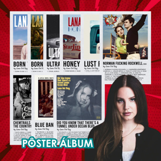 Pôster Álbum - Lana Del Rey (Discografia Unidade) em Oferta na Shopee