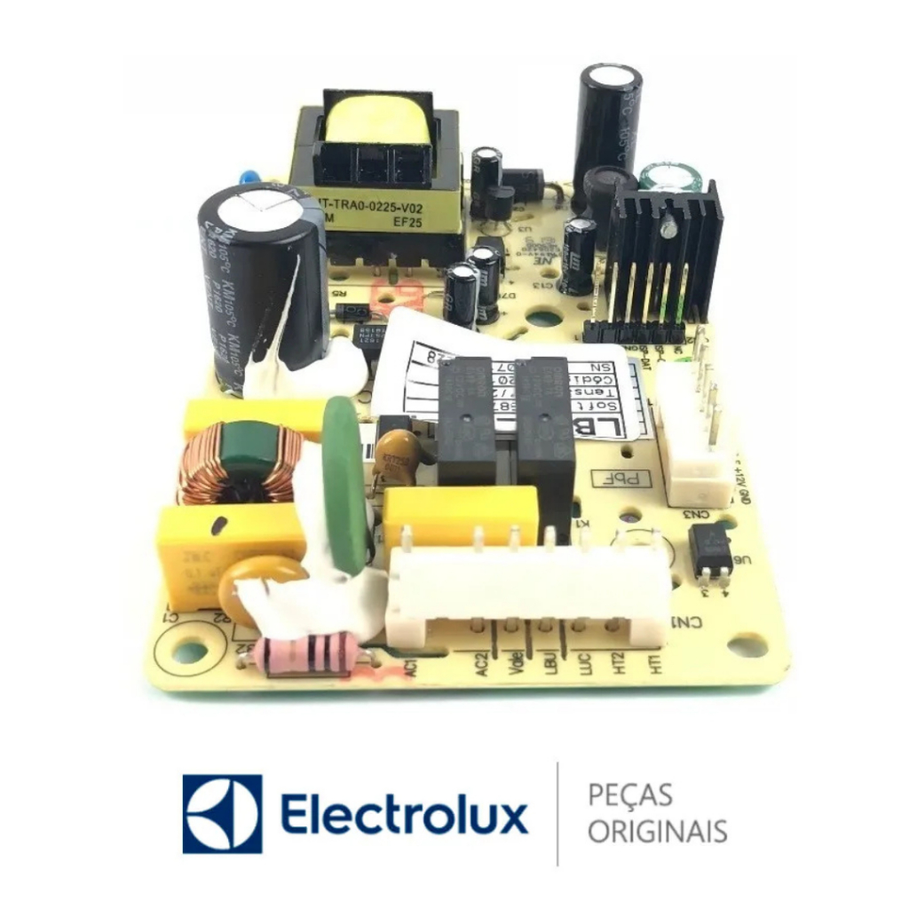 Placa Fonte Lavadora Electrolux Lbu15 Luc10 70201835 110v/220v (bivolt)