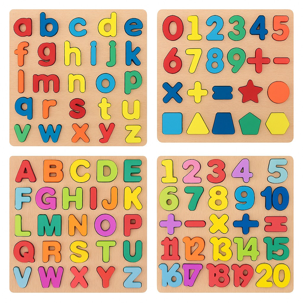 Tabuleiro Educativo Alfabeto Pedagógico Letras Números Formas Geométricas Brinquedo em Oferta na Shopee