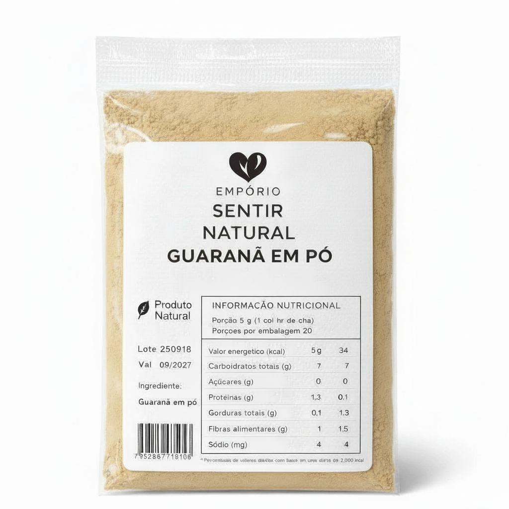 Farinha Guaraná Pó Premium 200 Gr 500 Gr 1 Kg em Oferta na Shopee