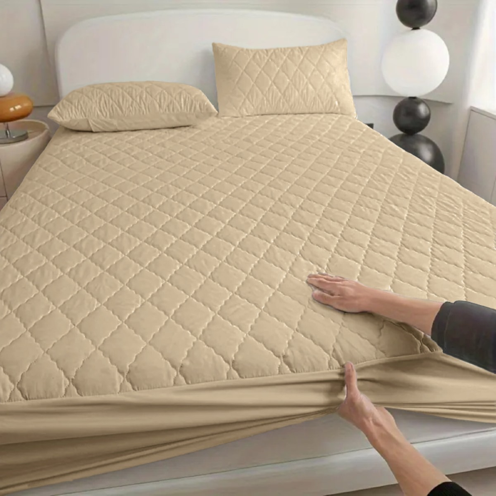 Capa Protetora Impermeável Capa De Colchão Matelado Ultrassônico Com Elástico em Oferta na Shopee