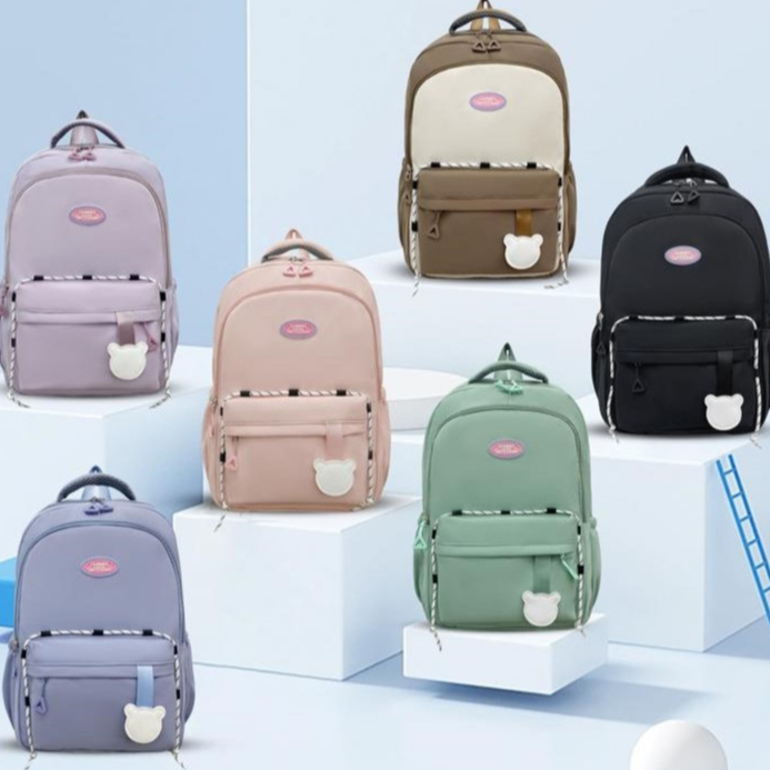 Mochila Feminina Escolar Universitária De Viagem Moda Casual Unissex Impermeável X026 AMY em Oferta na Shopee