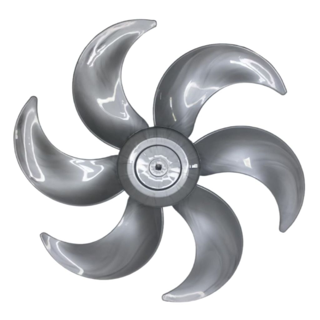 Hélice Para Ventilador Mondial Power Turbo 40cm 6 Pás Cinza