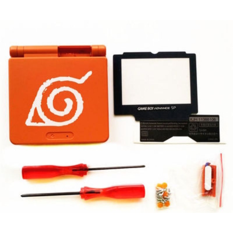 Carcaça Game Boy advance SP Naruto Promoção