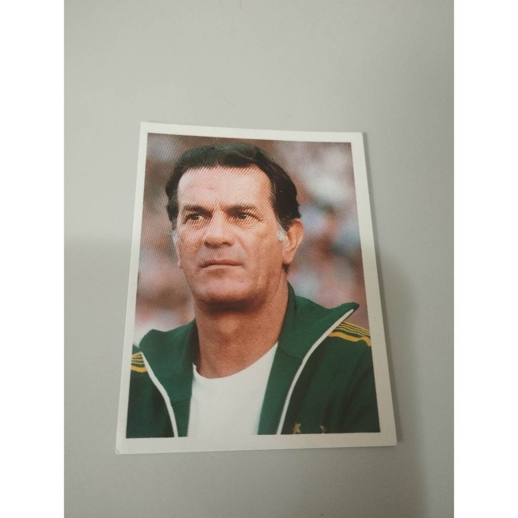 FIGURINHA TELÊ SANTANA TECNICO SELEÇÃO BRASILEIRA COPA 1982 BRASIL DE TODAS AS COPAS  FIGURINHAS