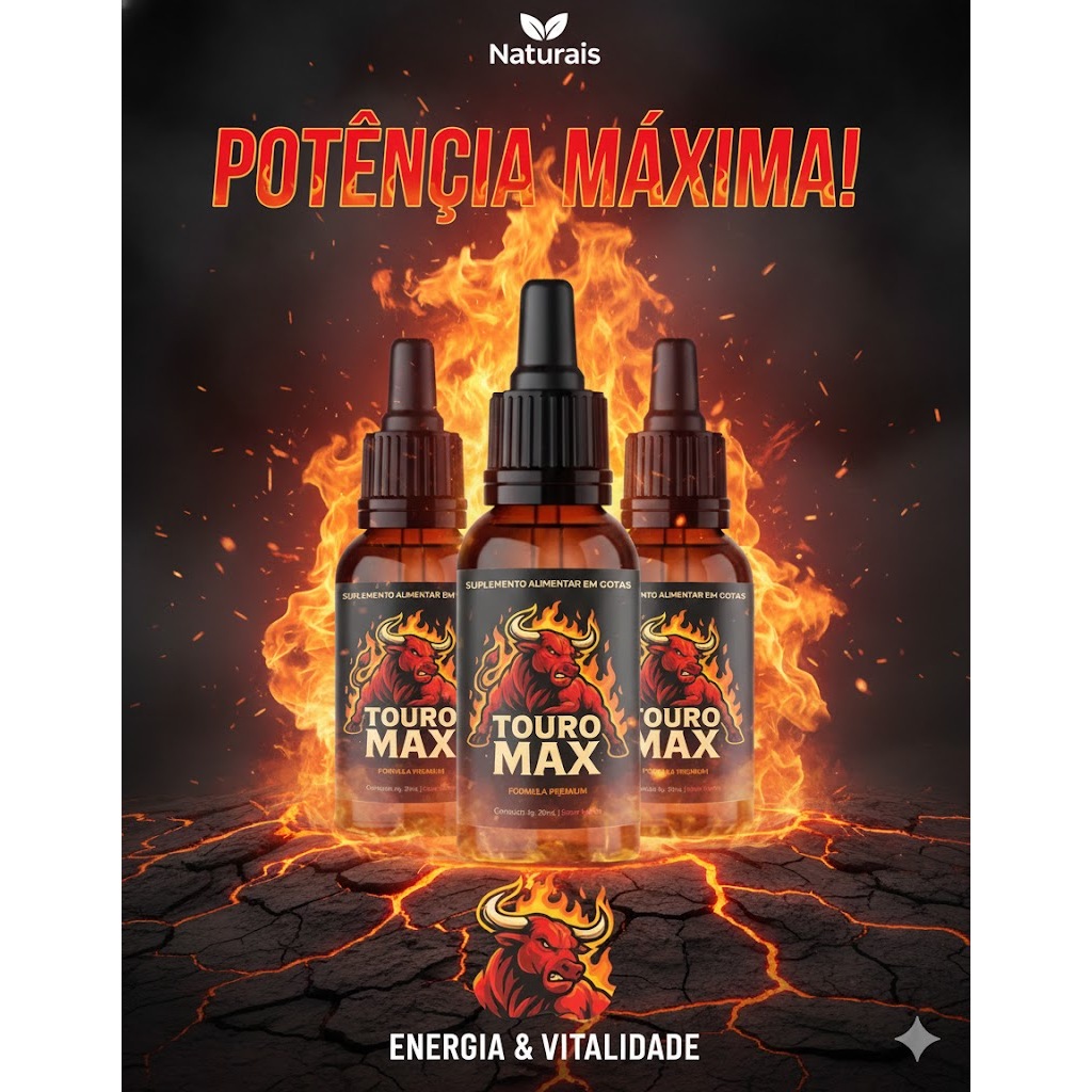 Mega Promoção 3 Unidades Touro Max Original em Oferta na Shopee