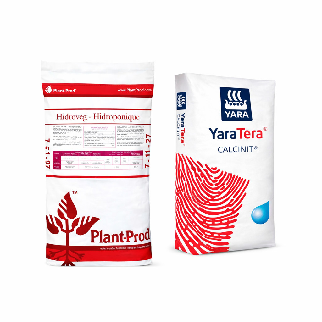 Kit Hidroponia Plant Prod 7-11-27 + Nitrato De Cálcio 1kg