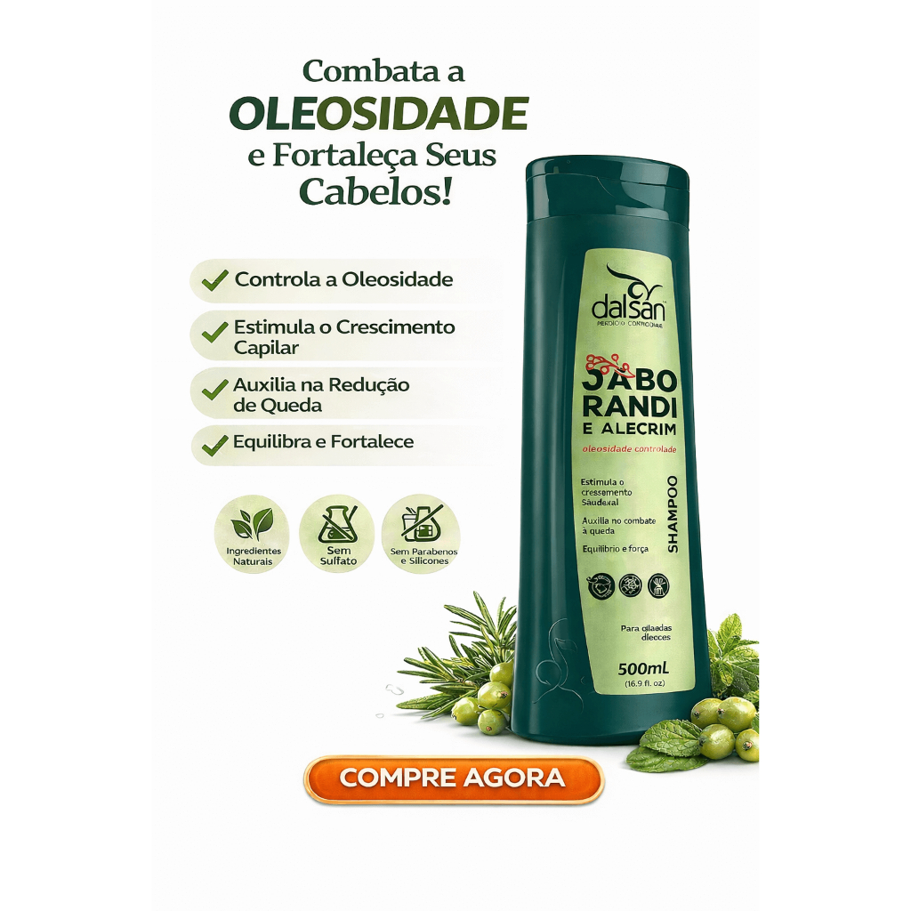 Shampoo Jaborandi Dalsan 500ml