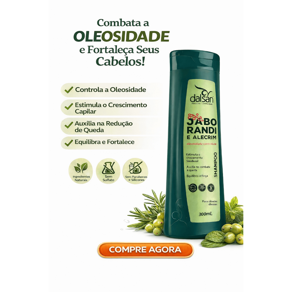 Shampoo Jaborandi Dalsan 300ml