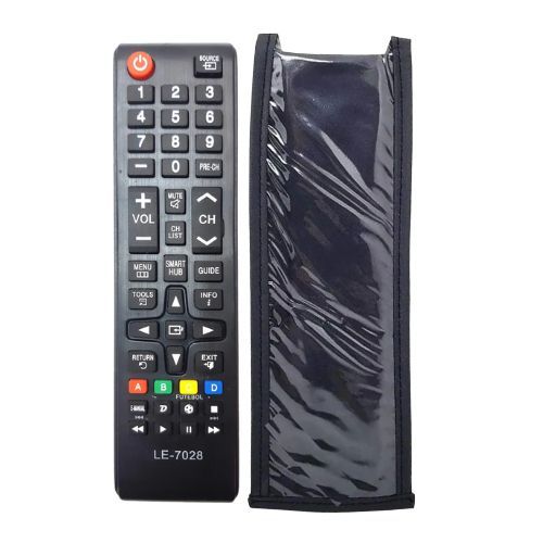 Controle Remoto para TV Samsung Smart LE-7028 Universal + Capa Protetora