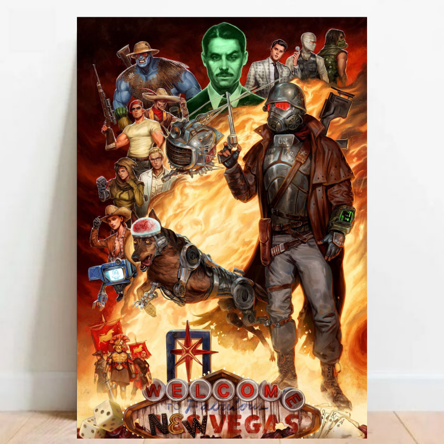 Quadro placa Decorativa game geek Fallout 76 4 rpg fps videos games 02