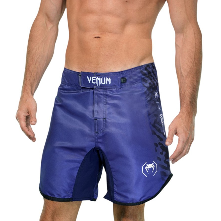 Short Venum Fight Lazer Brazilian Flag Azul Muay Thai MMA Artes Marciais em Oferta na Shopee