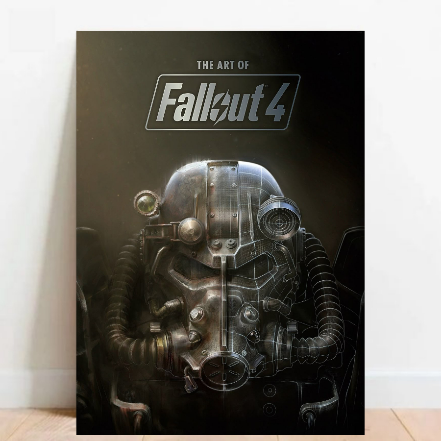 Quadro placa Decorativa game geek Fallout 76 4 rpg fps videos games 021
