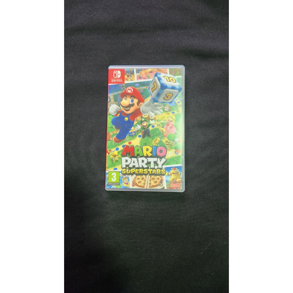 MARIO PARTY SUPERSTARS - MÍDIA FÍSICA - ORIGINAL -100% TESTADO!!!
