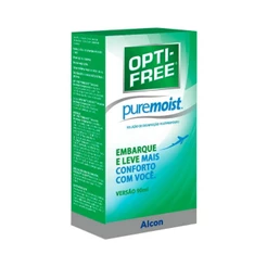 Opti-free Puremoist 90ml / Solução Limpeza Lentes Contato