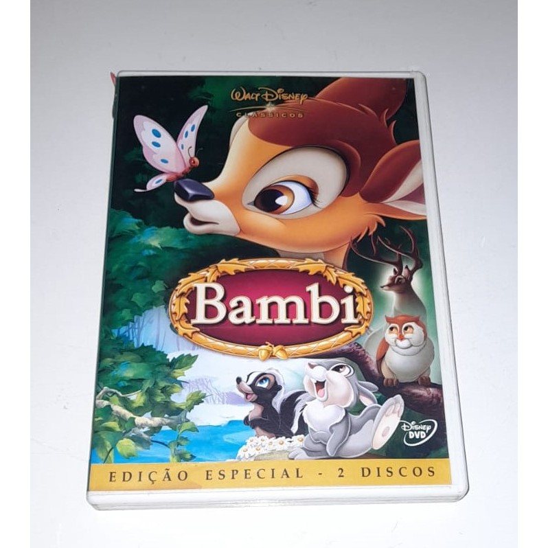 Dvd Duplo - Bambi - Walt Disney - Edição Especial - 2 Discos